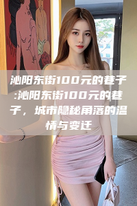 沁阳东街100元的巷子:沁阳东街100元的巷子，城市隐秘角落的温情与变迁