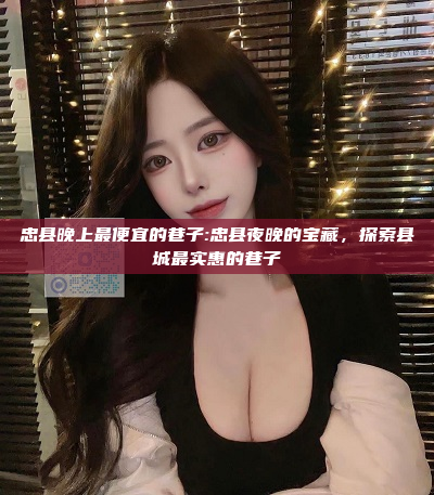 忠县晚上最便宜的巷子:忠县夜晚的宝藏，探索县城最实惠的巷子